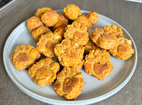 How to make Sweet Potato & Chicken Bites!