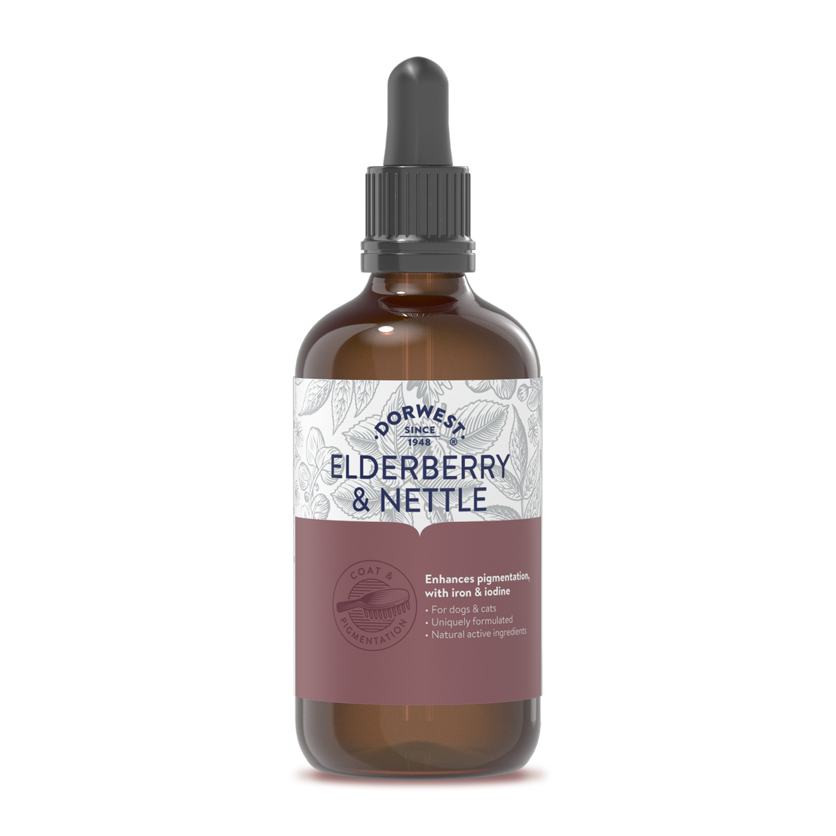 Elderberry & Nettle Extract For Dogs And Cats