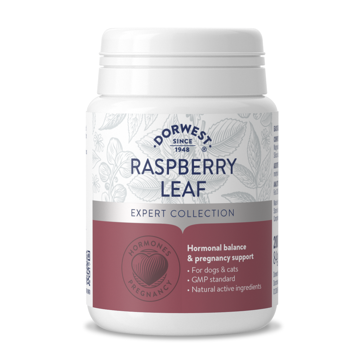 Raspberry Leaf Tablets For Dogs And Cats